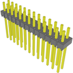 Conn Unshrouded Header HDR 26 POS 2.54mm Solder ST Top Entry Thru-Hole Bulk