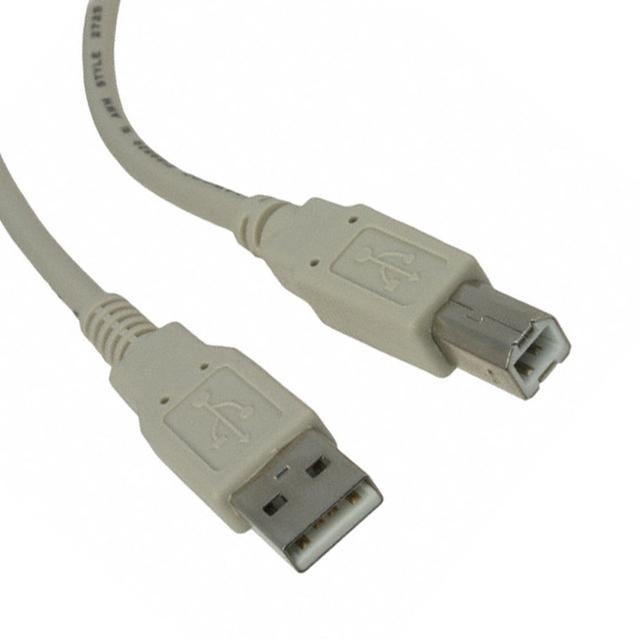 Assmann WSW components, Inc-AK672/2-2 Cable Assembly USB Cable Assembly USB 2m USB Type A to USB Type B 4 to 4 POS M-M 24AWG/28AWG