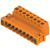 Weidmuller-1846420000 Steckverbinder, Klemmenblöcke Conn Plug-in Terminal Block M 8 POS 5.08mm Screw RA Cable Mount 14A Box