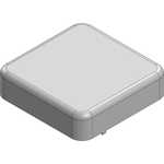 25.7 x 25.7 x 6.5mm One-piece Drawn-Seamless RF Shield/EMI Shield (CRS)