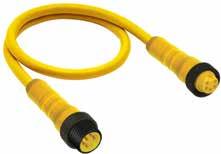 Lumberg-RSRK 40-839/2M Cable Assembly AC Power Cable Assembly AC Power Mini Double-Ended Cordsets