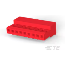 TE Connectivity-3-640440-9 Connector Headers and PCB Receptacles Conn IDC Connector F 9 POS 2.54mm IDT RA Cable Mount Bag/Box
