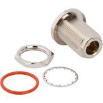 Conn AMC-Type N Adapter 0Hz to 6GHz 50Ohm ST Panel Mount F/F Gold