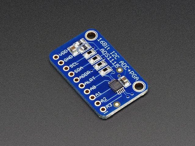 Adafruit Industries-1085 Datenkonvertierung, Entwicklungsplatinen und -kits ADS1115 ADC Breakout Board 860SPS