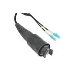 Cable Assembly Fiber Cable 5m Circular Fiber to 2(LC) 2 to 2 POS PL-PL