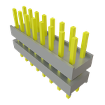 Conn Board Stacker HDR 16 POS 2.54mm Solder ST Top Entry Thru-Hole Bulk