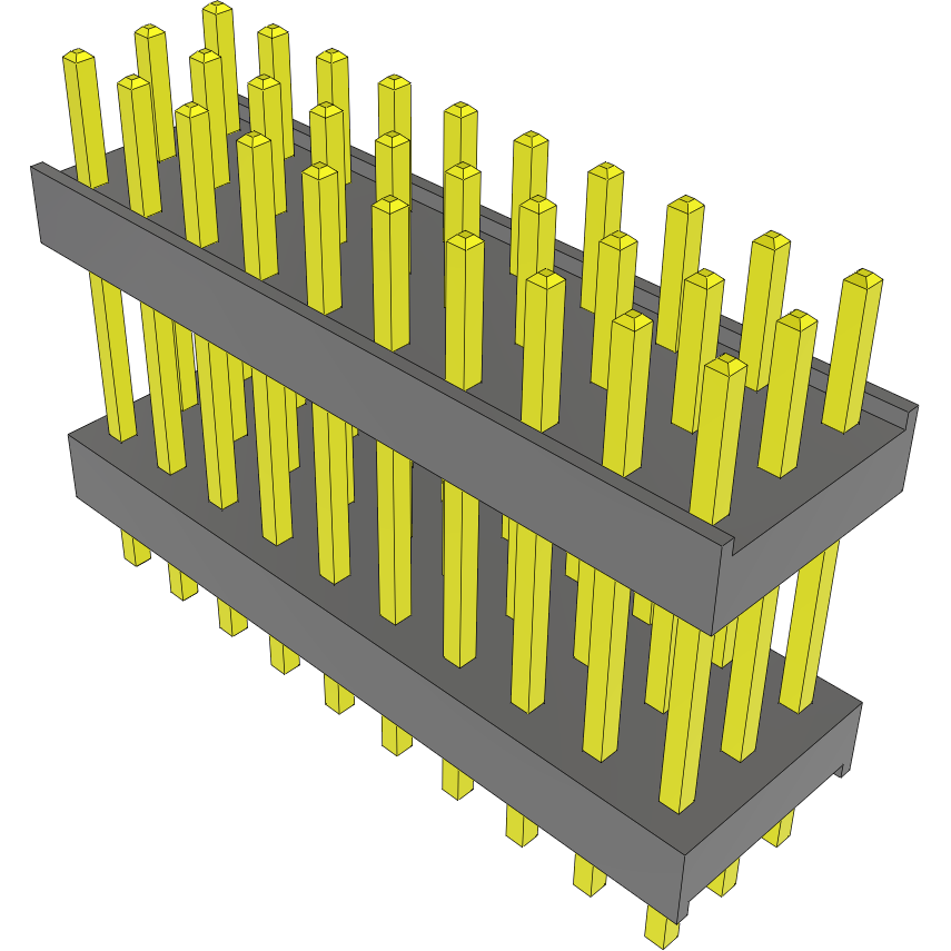 Samtec-DW-10-09-T-T-478 Steckverbinderleisten und Leiterplattenbuchsen Conn Board Stacker HDR 30 POS 2.54mm Solder ST Top Entry Thru-Hole Bulk