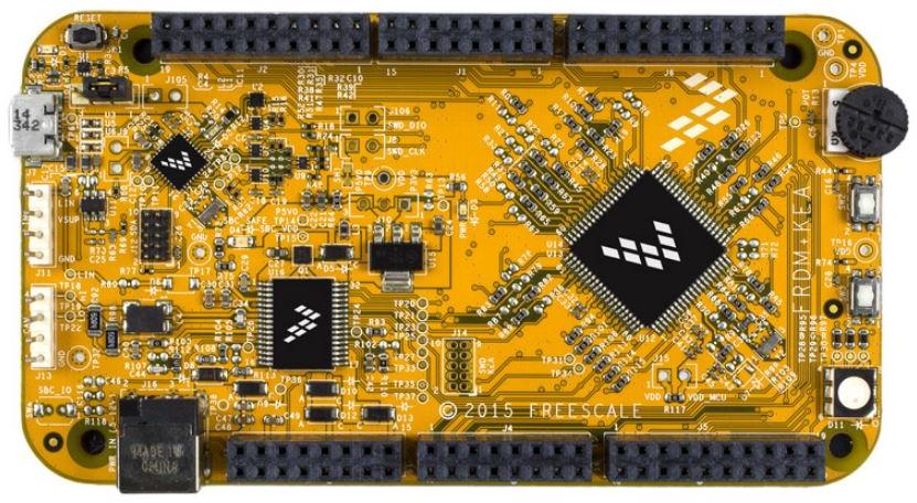 NXP Semiconductors-FRDM-KEAZ128Q80 Placas y kits de desarrollo del sistema integrado FRDM-KEAZ128Q80 NXP Semiconductors KEAZ128Q80 Microcontroller Evaluation Board 48MHz CPU 16KB RAM - Arrow.com