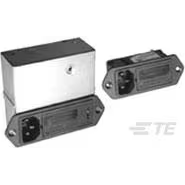 TE Connectivity-6VM1 Spannungsversorgungseingangsmodule Power Entry Module Unfiltered M 3 POS 250VACVAC 6A Fuse ST 1 Port