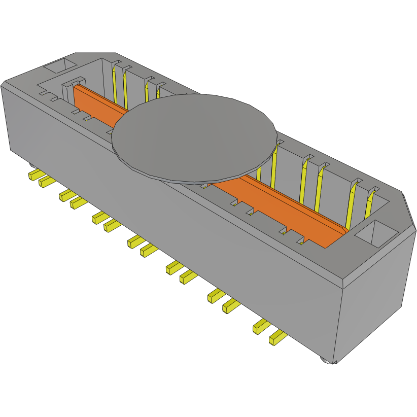 Samtec-QTE-014-01-C-D-DP-A-K Steckverbinderleisten und Leiterplattenbuchsen Conn Differential Pair HDR 28 POS 0.8mm Solder ST Top Entry SMD Tray