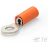 TE Connectivity-50836 Steckverbinderanschlüsse Ring Tongue Terminal 16-18AWG Copper Orange 21.44mm Nickel Loose