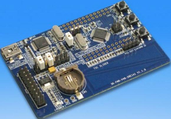 Infineon Technologies AG-SK-FM0-V48-S6E1A1 Eingebettete Systementwicklungsboards und -kits S6E1A12C0A Microcontroller Starter Kit 0.032768MHz/4MHz/40MHz CPU 6KB RAM 88KB Flash Win