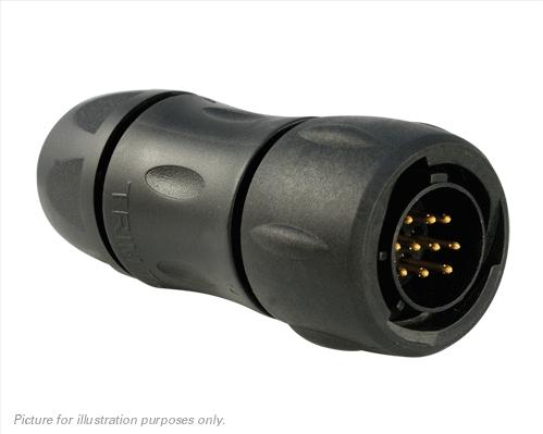 SOURIAU-UTS6JC1210P Connecteur circulaire Conn Circular PIN 10 POS Crimp ST Cable Mount 10 Terminal 1 Port