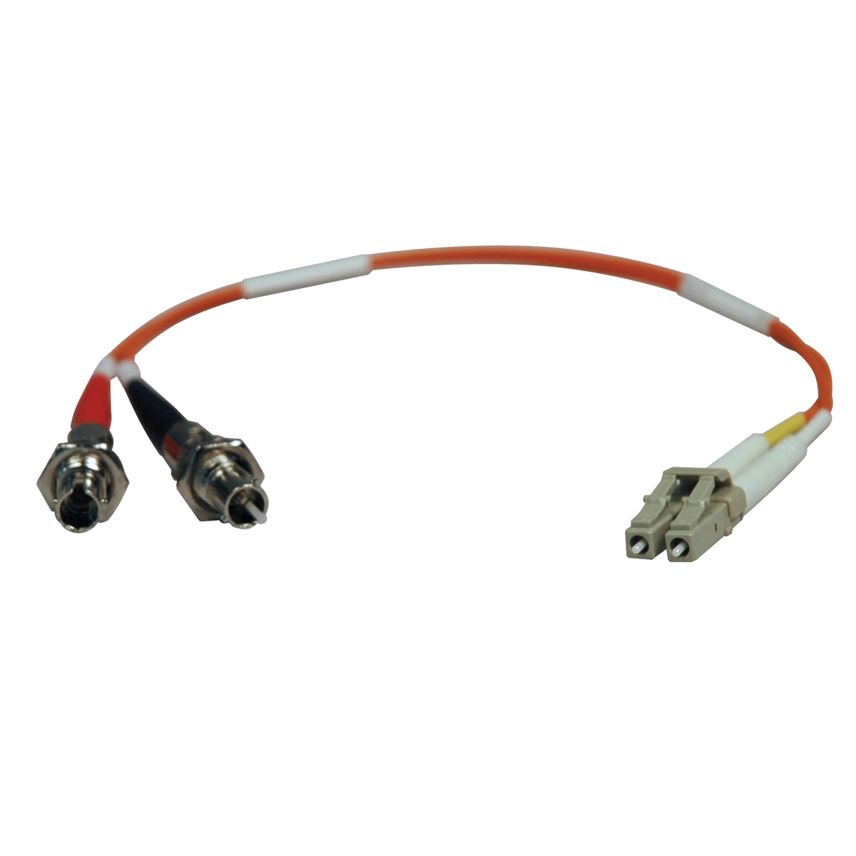 Eaton (formerly TrippLite)-N457-001-62 Glasfaserkabel-Baugruppen Cable Assembly Duplex 0.3m Duplex LC to Duplex ST 2 to 2 POS F-M