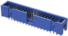 Amphenol Communications Solutions-52601-S16-8TLF Steckverbinderleisten und Leiterplattenbuchsen Quickie® IDC Cable-to-Board Connector System, Shrouded Vertical Header, Surface Mount, Low Profile, Double Row, 16 Positions, 2.54mm (0.100in) Pitch
