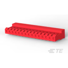 TE Connectivity-4-640428-5 Embases de raccordement et réceptacles PCB Conn IDC Connector RCP 15Power POS 3.96mm IDT RA Cable Mount Box/Carton