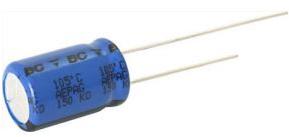 Vishay-MAL215051332E3 Capacitor de aluminio Cap Aluminum Lytic 3300uF 50V 20% (18 X 40mm) Radial 7.5mm 3.2A 10000h 105°C Bulk Automotive AEC-Q200