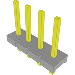 Conn Unshrouded Header HDR 4 POS 5.08mm Solder ST Top Entry Thru-Hole Bulk