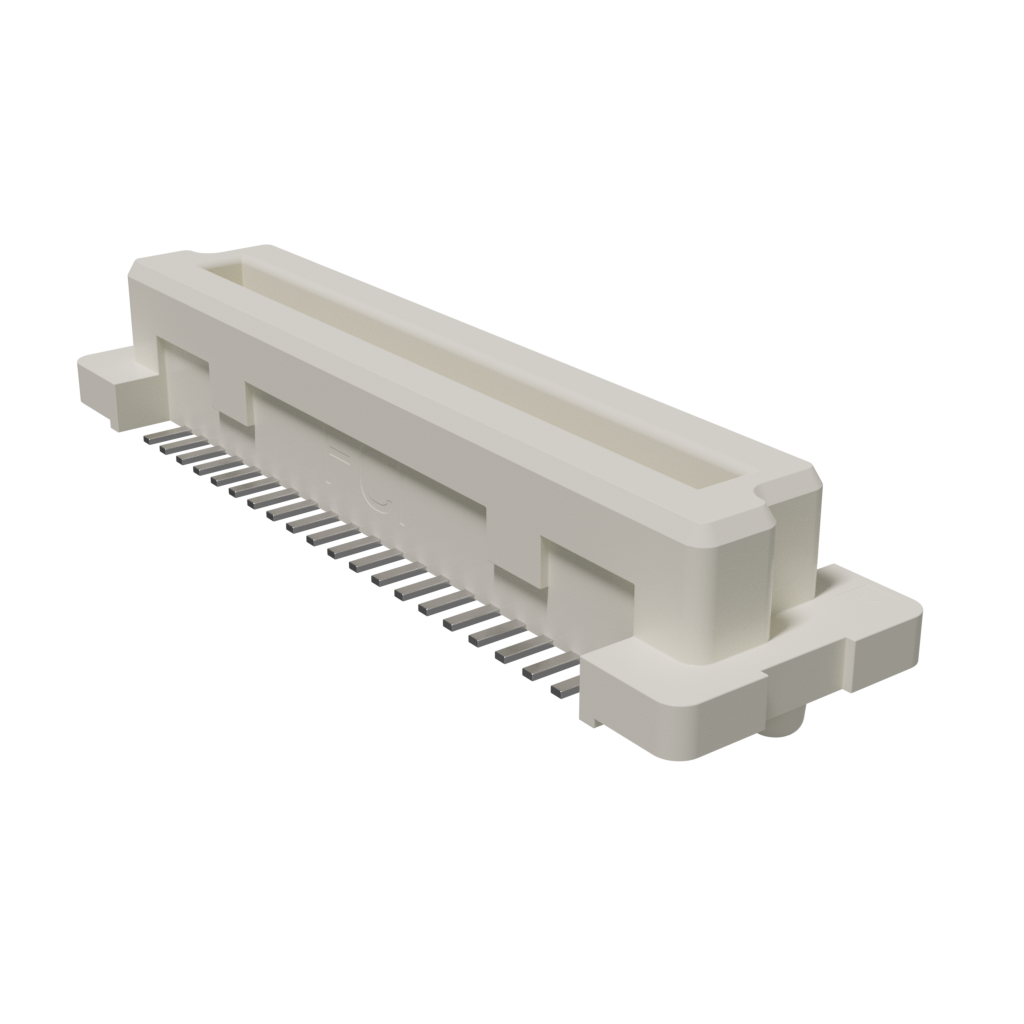 Amphenol Communications Solutions-61082-041400LF Connector Headers and PCB Receptacles BergStak® 0.80mm Pitch, Receptacle, Vertical, Double Row, 40 Positions