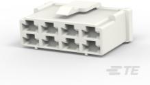 TE Connectivity-1-368403-1 Einzeladersteckverbinder, Gehäuse Conn Housing PL 8 POS Crimp ST Cable Mount Natural