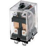 Power Relay 110/120VAC 10A DPDT(21.5x28x42.4)mm Socket