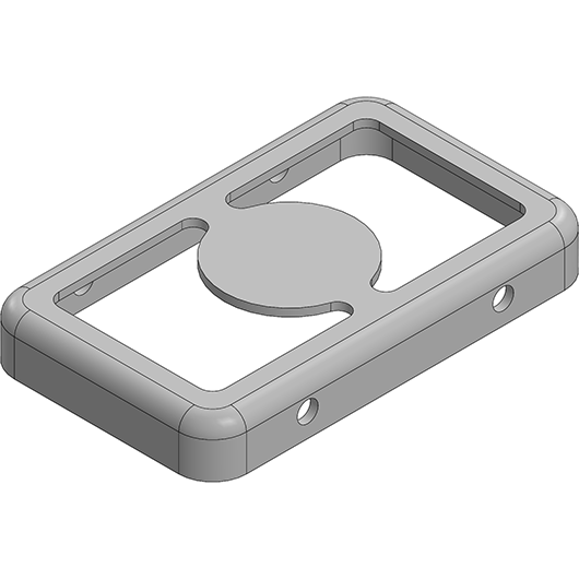 Masach Tech-MS148-10F null 14.8 x 8.9 x 2mm Two-piece Drawn-Seamless RF Shield/EMI Shield FRAME (CRS)