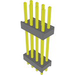 Conn Board Stacker HDR 8 POS 2.54mm Solder ST Top Entry Thru-Hole Bulk