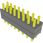 Conn Board Stacker HDR 16 POS 2.54mm Solder ST Top Entry Thru-Hole Bulk