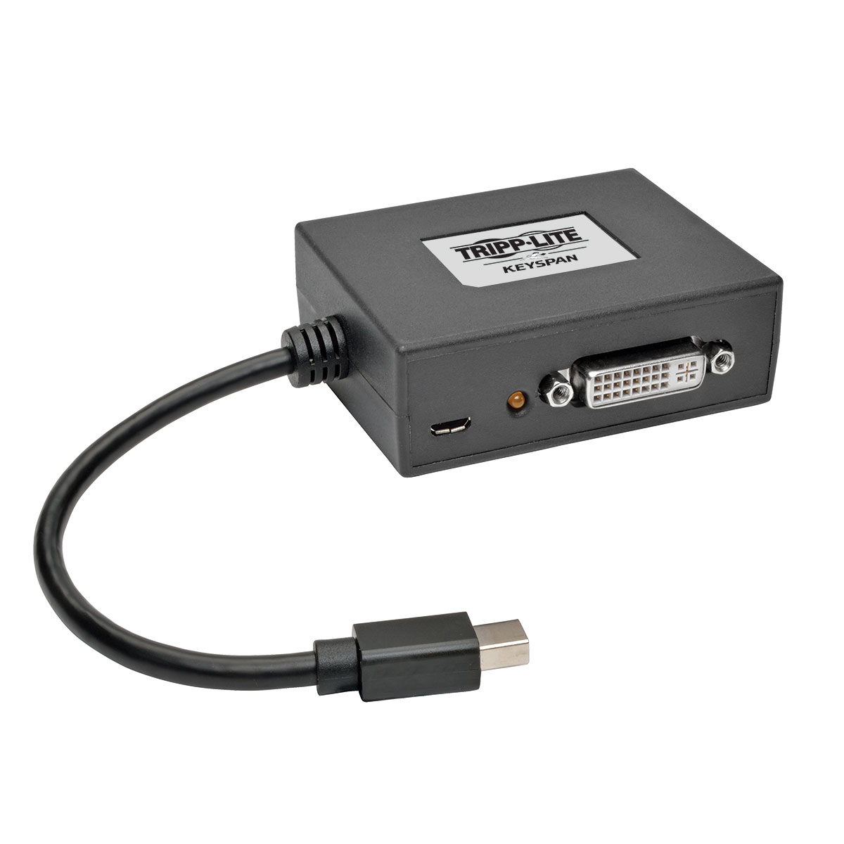 Eaton-B155-002-DVI-V2 Schnittstellenmodule 2-Port Mini DisplayPort 1.2 to DVI Multi-Stream Transport (MST) Hub