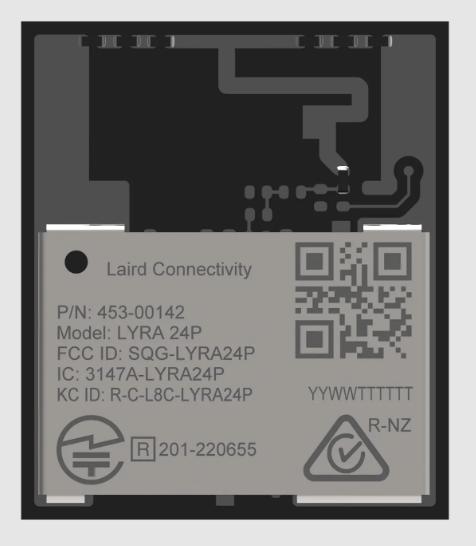 Ezurio-453-00145C Bluetooth Bluetooth v5.3 (BLE) SMART SOC IoT 2Mbps 3V/3.3V 36-Pin SMD Cut Tape
