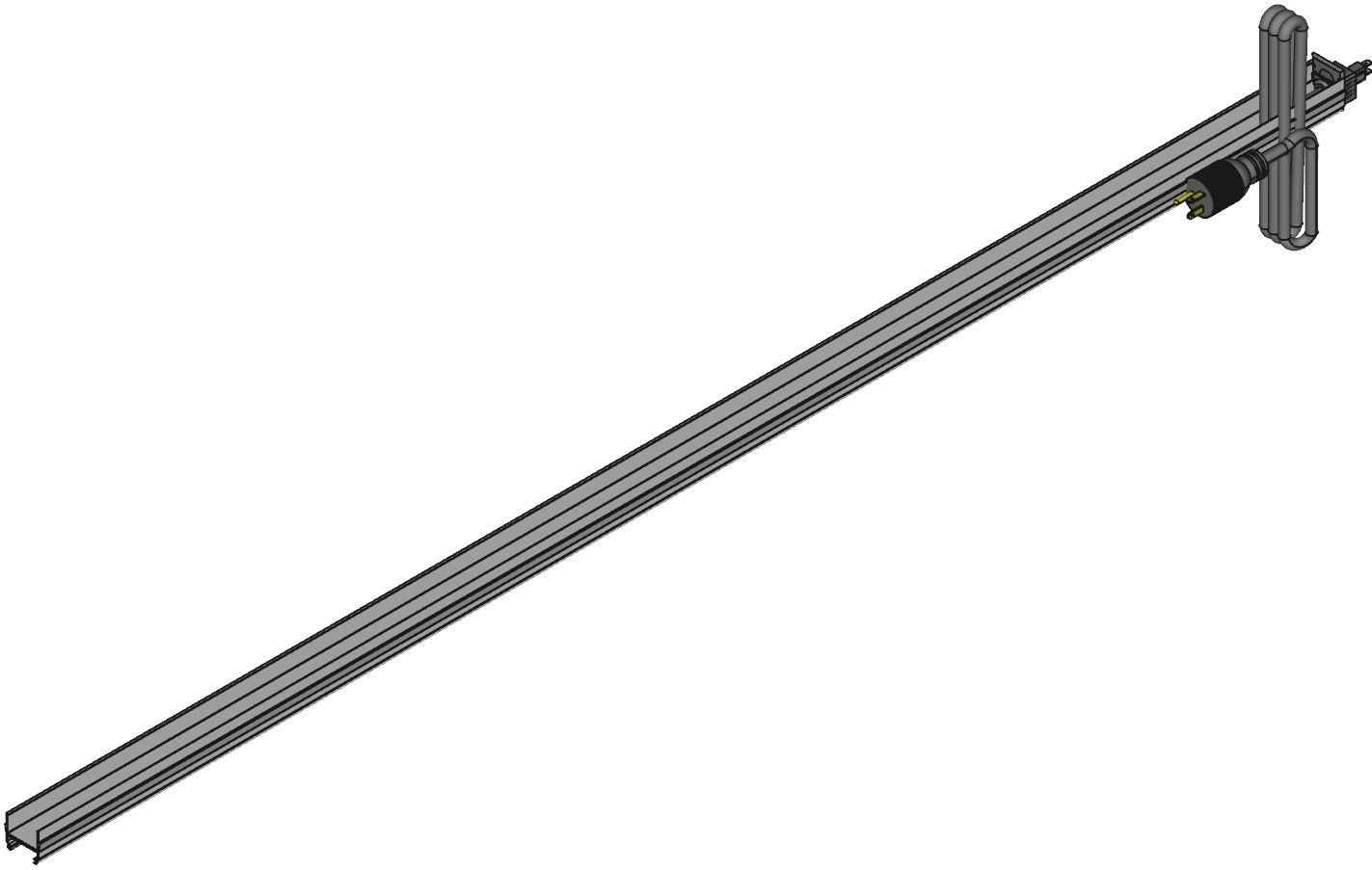 Hammond Manufacturing-1589H60G1 Power Distribution Units PDU Basic/Switched 120V 20A Vertical Rack Mount