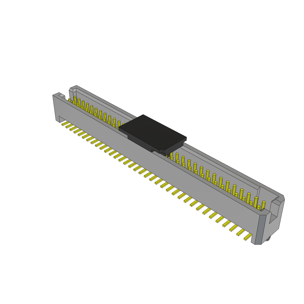 Samtec-TFM-135-02-L-D-A-P-TR Piastre connettori e prese PCB Conn Shrouded Header (4 Sides) HDR 70 POS 1.27mm Solder ST Top Entry SMD TIGER EYE™ T/R