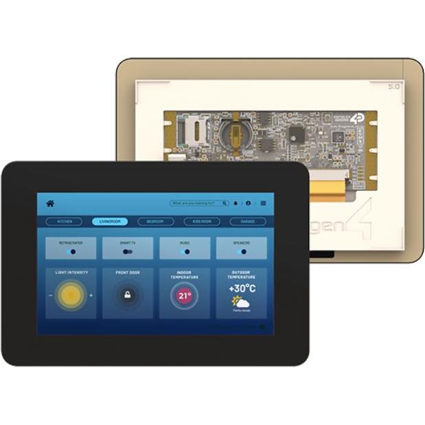 4D Systems-SK-GEN4-ESP32-50CT-CLB Herramientas y kits de desarrollo GEN4-ESP32-50CT-CLB TFT Module Starter Kit