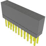 Conn Elevated Socket SKT 22 POS 2.54mm Solder ST Top Entry Thru-Hole Tube