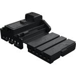 Conn Housing RCP 6 POS 2.54mm Crimp ST Cable Mount Black Bag