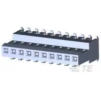 TE Connectivity-4-641199-0 Connector Headers and PCB Receptacles Conn IDC Connector F 10 POS 2.54mm IDT RA Cable Mount Bag/Box