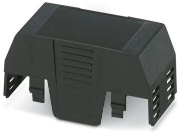 PHOENIX CONTACT-2201833 null Component Housing, Without Connection Opening, Upper Part, Color Black, Width 35 mm, Acrylonitrile Butadiene Styrene