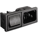 Power Entry Module Unfiltered M 3 POS 250VAC 10A Switch ST 1 Port