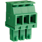 Conn Terminal Block F 3 POS 3.81mm Screw ST Cable Mount 8A