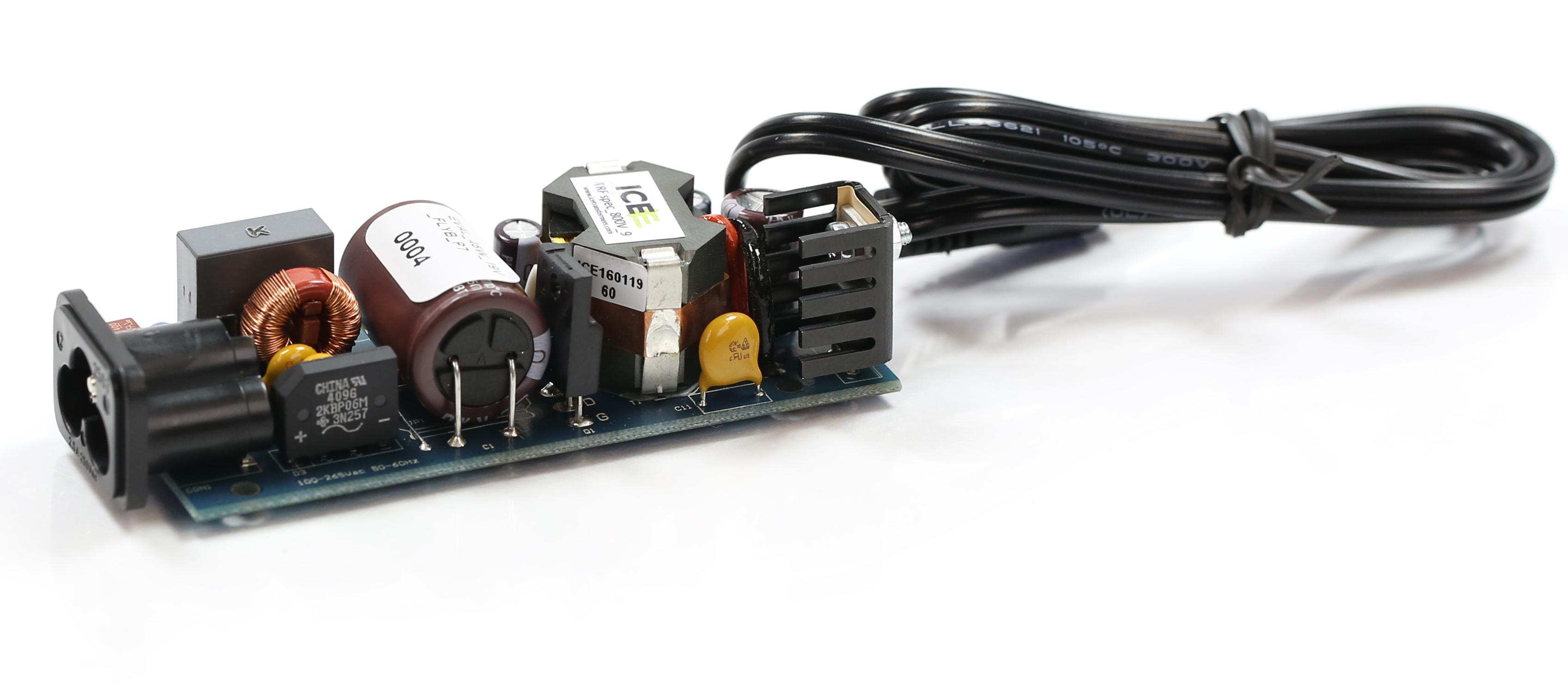 Infineon Technologies AG-EVAL40W19VFLYBP7TOBO2 Power Management Development Boards and Kits ICE2QS03G/IPA70R600P7S AC to DC Switching Converter 18.5V/19V/19.5V Output Evaluation Board