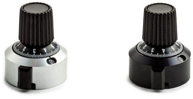 Kilo International-3462 Zubehör für Widerstände Potentiometer Accessories, 7/83 Turns-Counting Dial, 20 Turn Calibration
