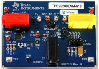 Texas Instruments-TPS25200EVM-618 Energiemanagement, Entwicklungsplatinen und -kits TPS25200 Power Supply Controller and Monitor Evaluation Board