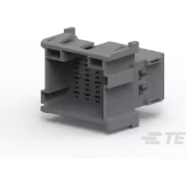 TE Connectivity-1-967628-6 Einzeladersteckverbinder, Gehäuse Conn Housing PL 15 POS 5mm Crimp ST Cable Mount Gray Bag/Box