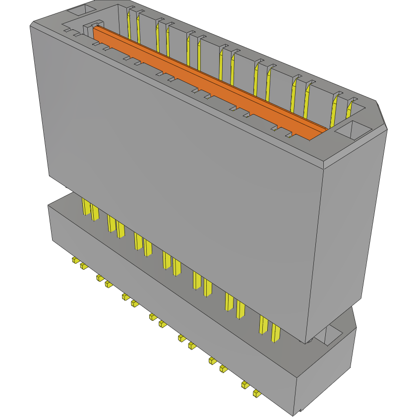 Samtec-QTE-014-04-F-D-DP-A Connector Headers and PCB Receptacles Conn High Speed Micro Plane HDR 28 POS 0.8mm Solder ST Top Entry SMD Tray