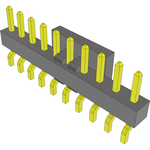 Conn Unshrouded Header HDR 10 POS 2mm Solder RA Side Entry SMD T/R