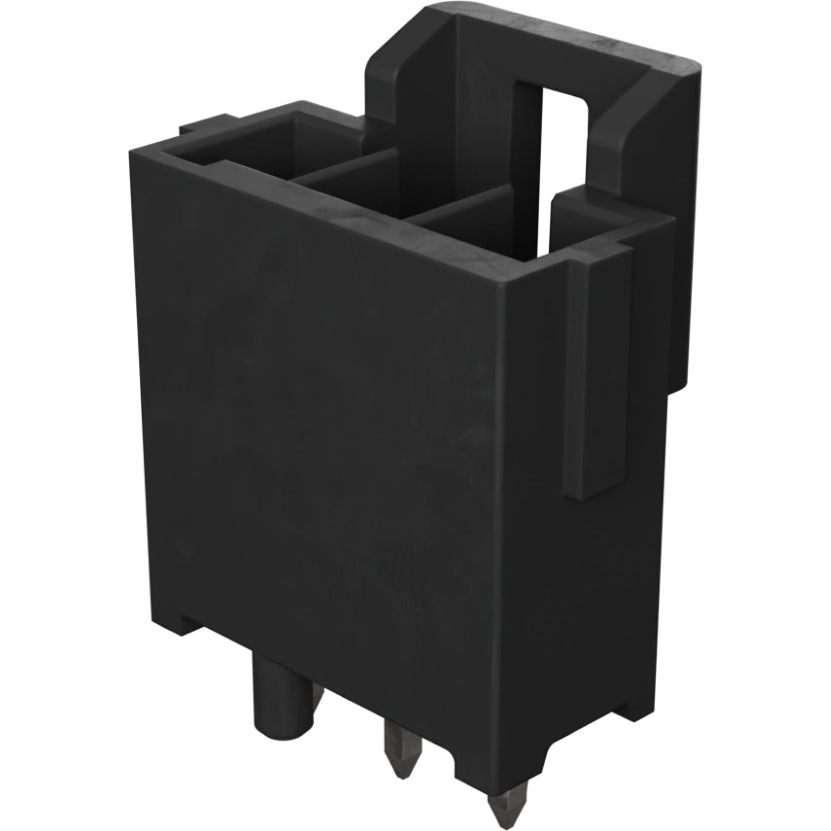 Molex-1722861303 Embases de raccordement et réceptacles PCB Conn Wire to Board HDR 3 POS 3.5mm Solder ST Thru-Hole Ultra-Fit Tray