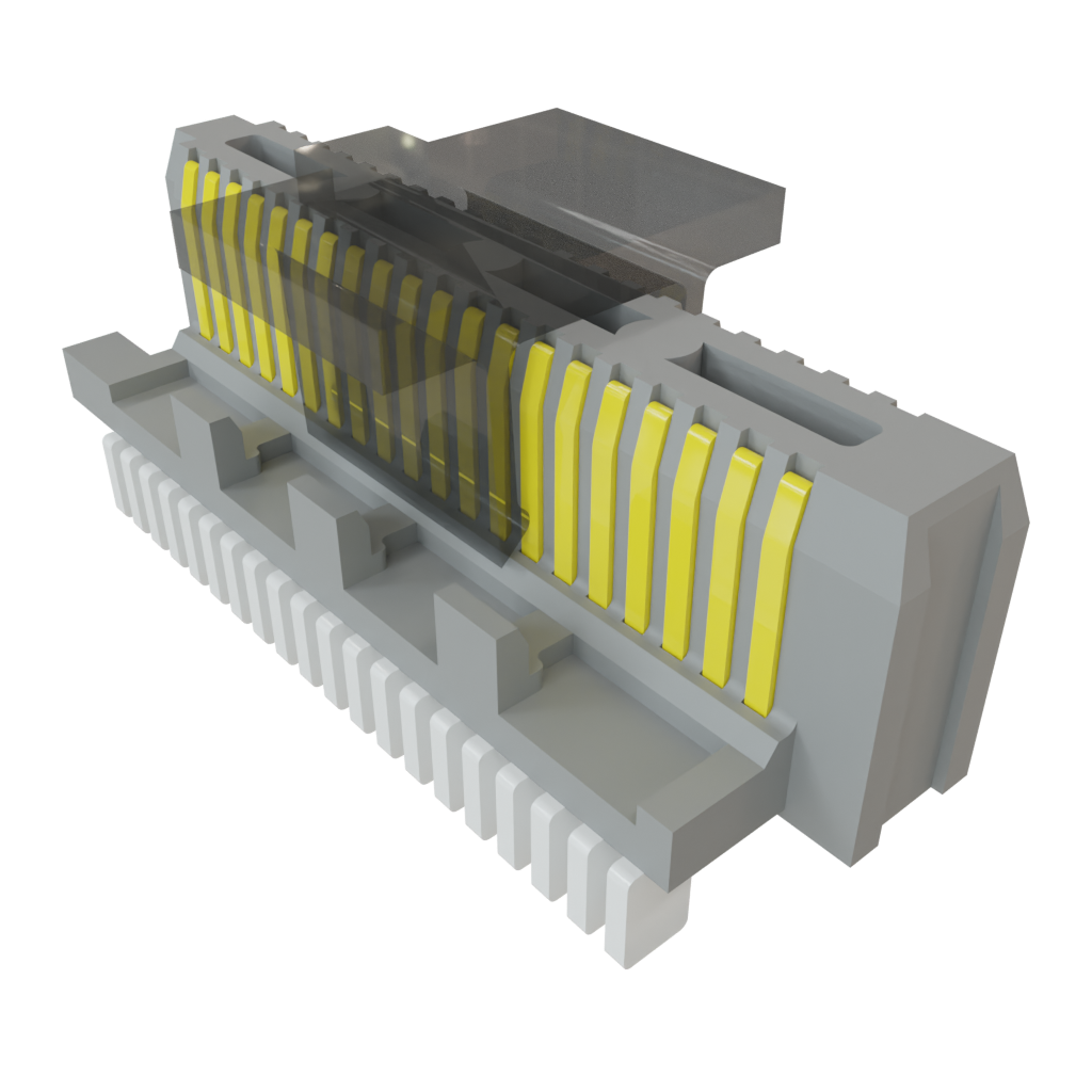 Samtec-ST4-20-1.50-L-D-P-TR Cabezales del conector y receptáculos PCB Conn Fine Pitch Connector HDR 40 POS 0.4mm Solder ST Top Entry SMD T/R