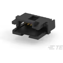 TE Connectivity-5-104074-8 Embases de raccordement et réceptacles PCB Conn Shrouded Header HDR 6 POS 1.27mm Solder RA Side Entry Thru-Hole Box