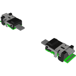 Low Profile Micro Flyover Assembly, Coaxial Cable