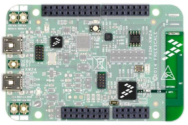 NXP Semiconductors-FRDM-KW24D512 Placas y kits de desarrollo inalámbricos/RF High Wireless Development Board